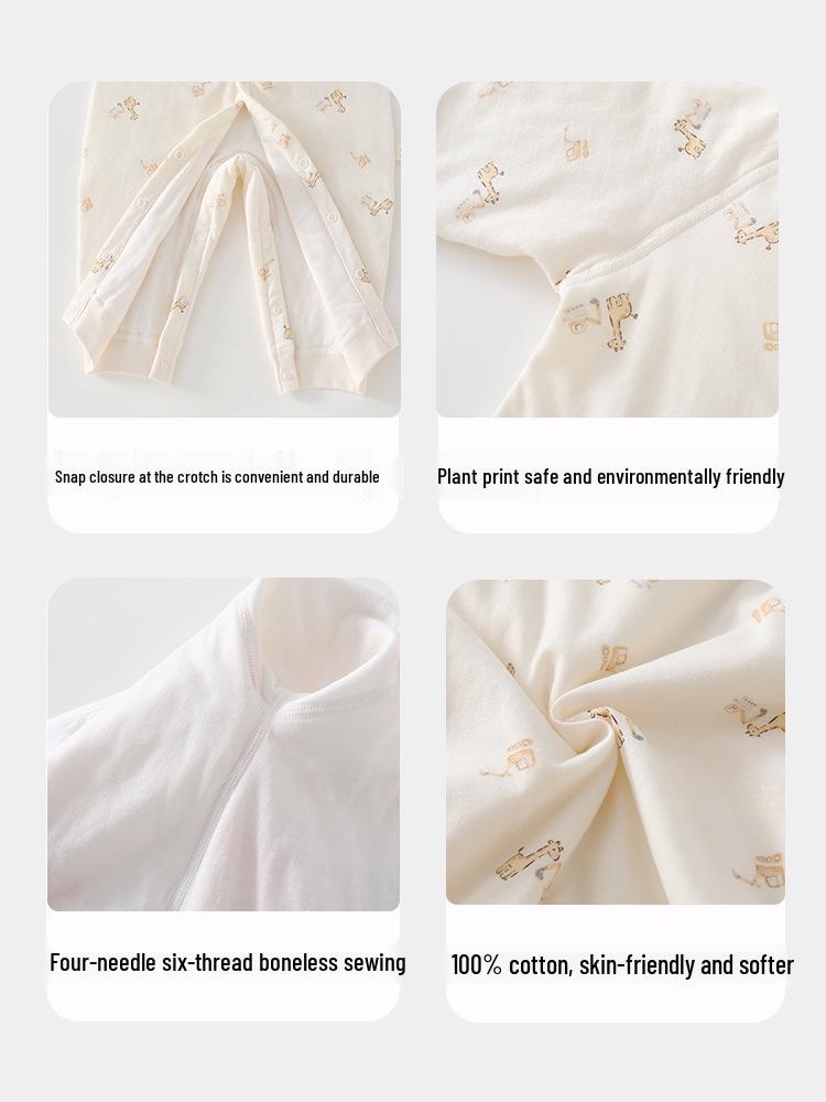 2026 Spring 40g Thin Cotton Long Sleeve Newborn Romper
