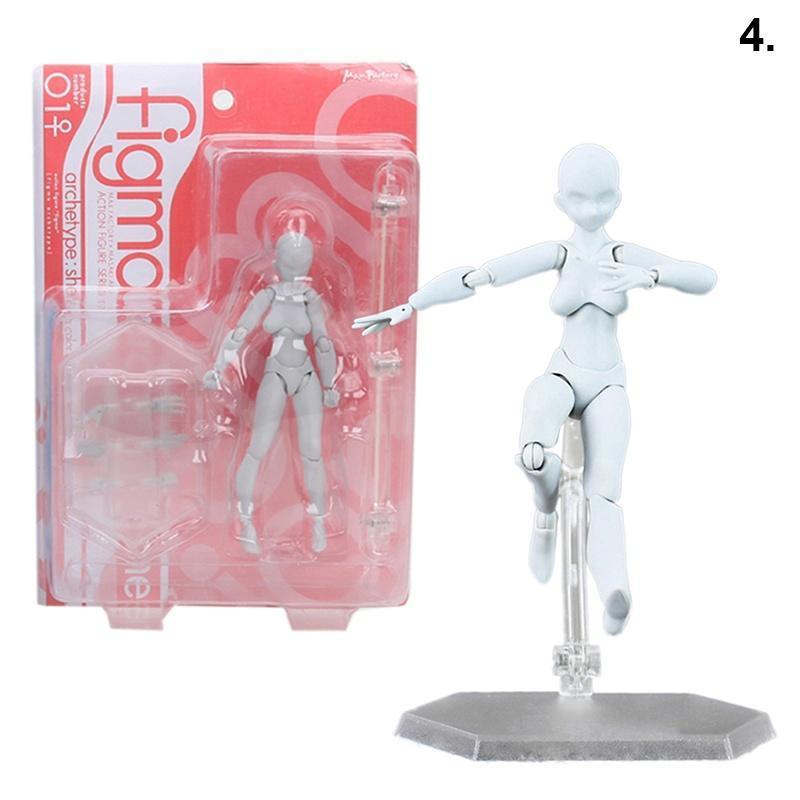 Max Factory Figma Archetype Next Action Figure Femminile (Color Carne) - Modello Per Illustrazione E Personalizzazione
