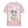 Womens/Ladies Sketch Repeat Name T-Shirt