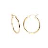 European & American Fashionista Statement Large Hoop Earrings: Women's Stylish Korean Minimalist Versatile Round Circle Studs