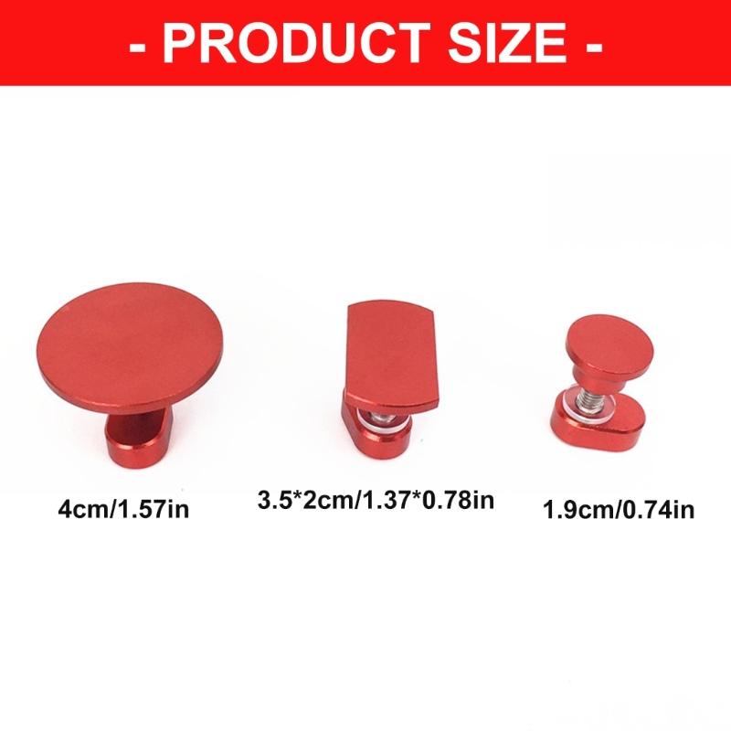 3pcs Motorcycles Automotive Body Damage Fixing Dents Removal Kit with Metal Pullers for Multiple Dents Sizes and Shapes