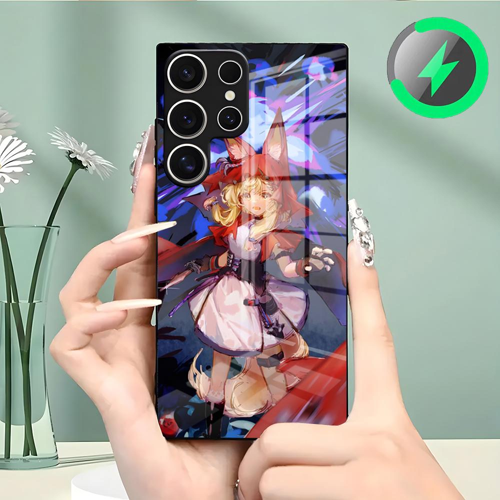 Arknights Endfield Rossi Handyhülle Für Samsung S26 S25 S24 S23 S22 S21 S20 Edge Ultra Plus FE Für Magsafe Glas Hülle
