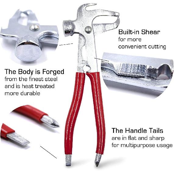 CKAuto Wheel Balancing Weight Plier Hammer Tool, Wheel Weights Clip On