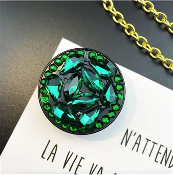 Artifact Bracket Lazy Inlaid Rhinestones Luxury Mobile Phone Case Universal Bracket Ring Bracket
