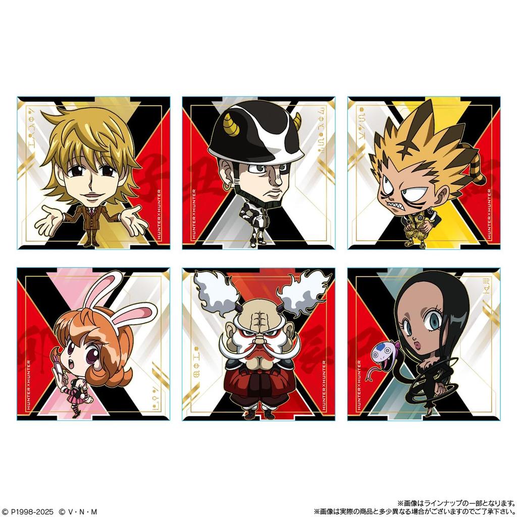 BANDAI Niformation Sticker x Wafer 8 Strawberry Cream Flavor Candy Toy Set of HUNTER×HUNTER Vol. [Box 20]