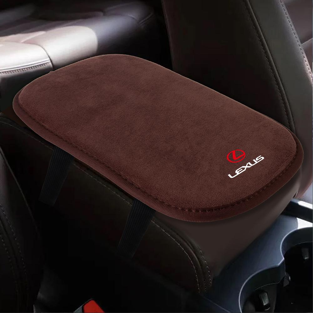 Car Armrest Box Pad Interior Non-slip Fur Mat Accessories For Lexus LS LC IS350 ES300h ES300 IS250 IS220d NX350h RX GS350 CT200h