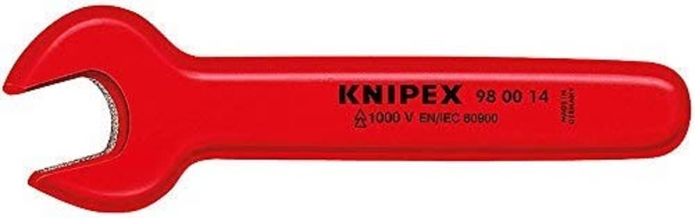 

KNIPEX Insulated Open-End Wrench, 17mm, 980017