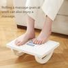 Portability Foot Rest Under Desk Footrest Ergonomic Foot Stool with Massage Rollers Foot Rest for Home Office Work Fast