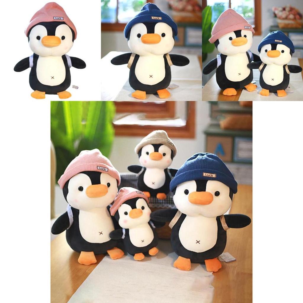 Cozy 8.7/15/18.9in Jellycat Penguin Plush Pillow Toy For Kids Xmas Gift