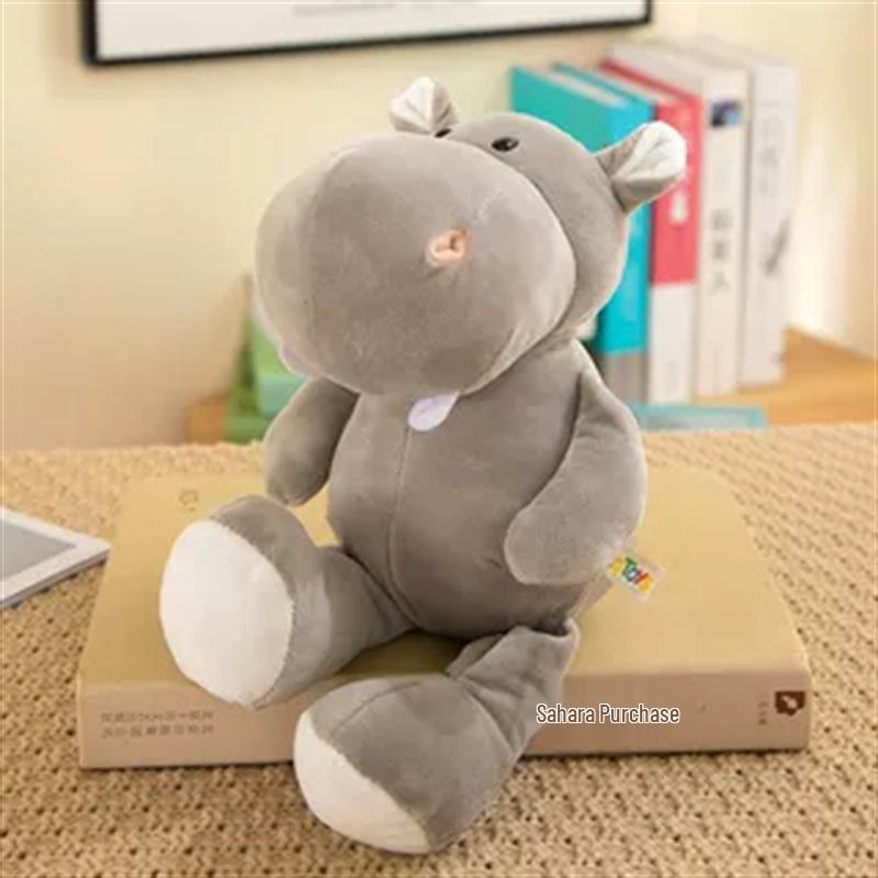 8" Cartoon Forest Animal Plush Toys: Elephant, Lion, Fox, Raccoon - Small Custom Cloth Dolls