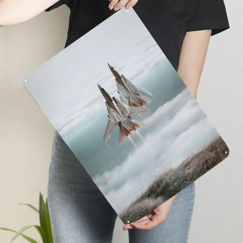 Sad Birds Still Fly Tinplate Sign Airplane Poster Coffee Bar Accessories Custom Metal Signs for Wall Art Decoration Retro Decor