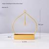 Fireproof Wrought Iron Mosquito Coil & Incense Burner Tray