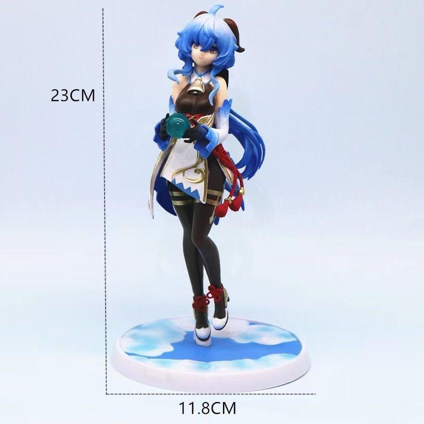 Genshin Impact Ganyu Anime Figure Raiden Shogun/Yae Miko Action Figure Paimon/Klee/Kamisato Ayaka Figurine Model Doll Toys
