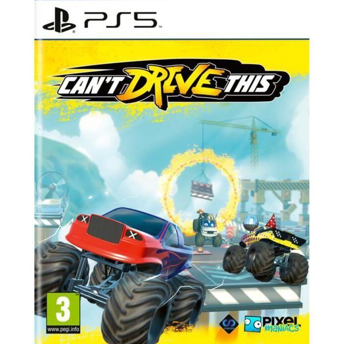 Course - can't drive this - ps5 - mode en ligne - pegi 7+ - blu-ray - octobre 2021 - en boîte