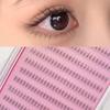 Natural Looking Ultra Soft Split Segments Glue Free Small 240 Clusters Lower Eyelash False Eyelashes Transparent For Be