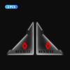 2026 Hot For Renault Hub Caps For Renault Megane 2 3 4 RS Grand Scenic Clio 4 Captur Duster 2Pcs Transparent Car Door Corner Ant