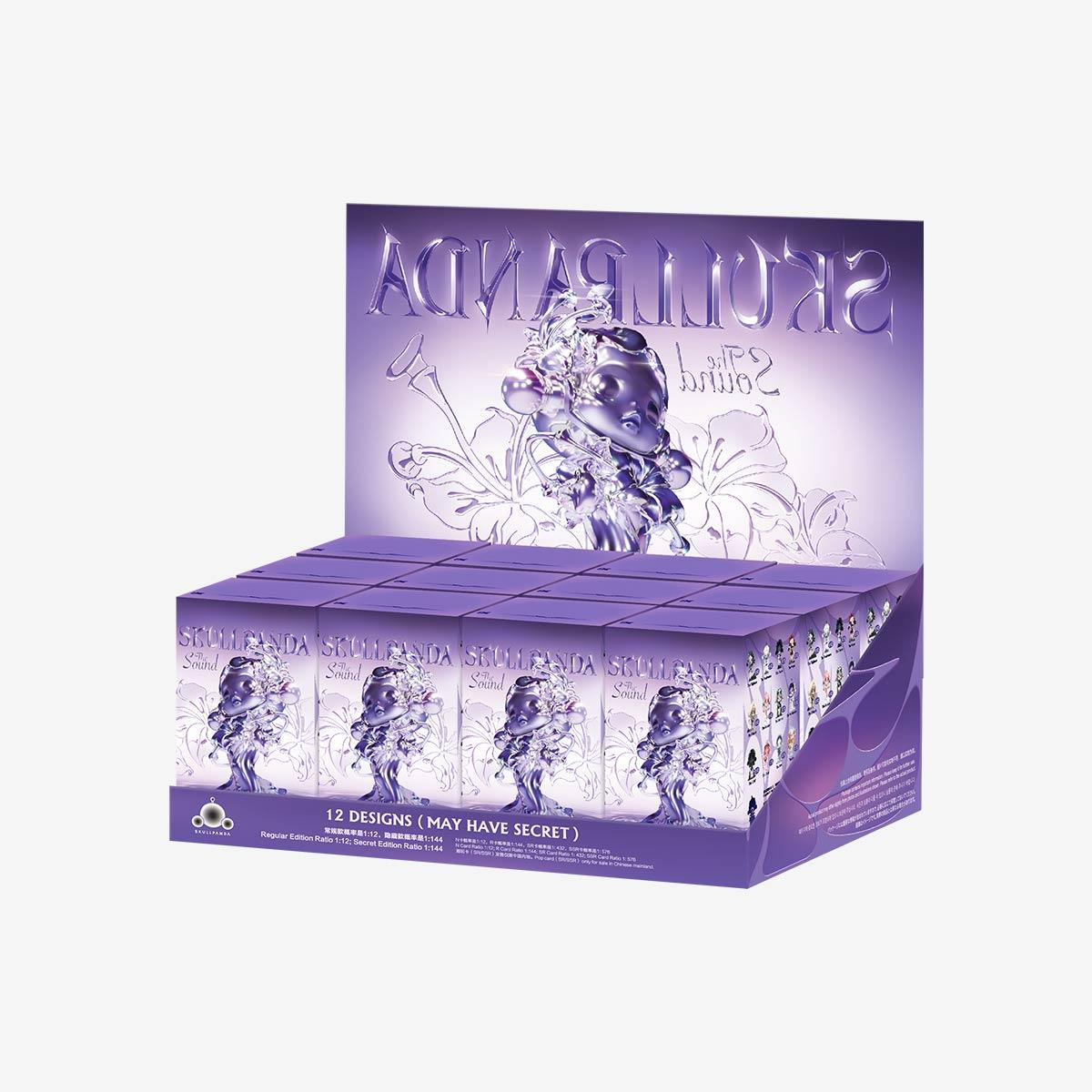 

POP MART SKULLPANDA Серия Звук Фигурки Блайнд Бокс (Одинарная упаковка / Набор из 12 штук)