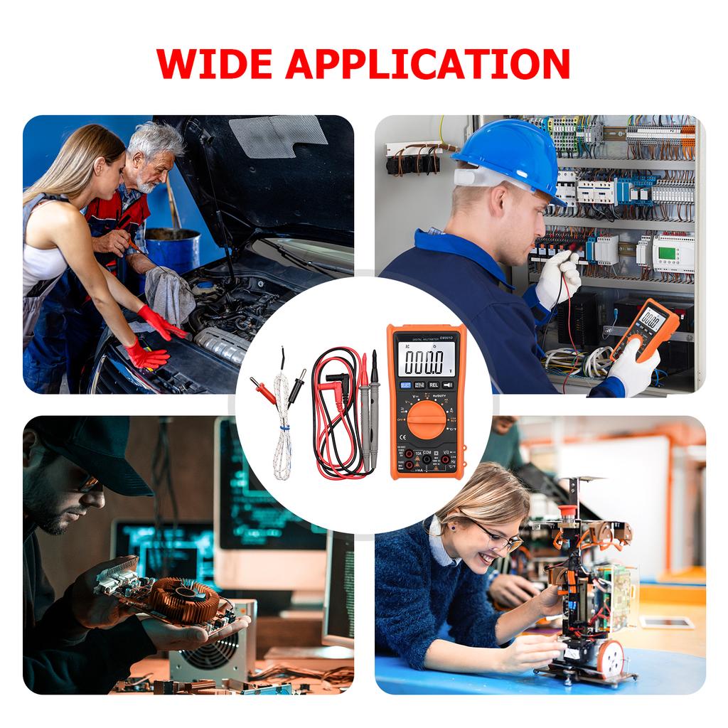 Satın alın Smart Digital Multimeter 6000 Counts True RMS Auto-ranging ...