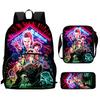 Monster Story Schoolbag High Definition Multi-Function Oxford Lightweight Backpack
