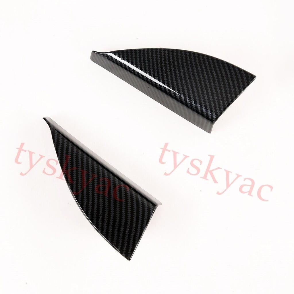 Car A Pillar Cover Trim For Hyundai Tucson 2019~2021 Carbon Fiber Accessories