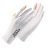 Summer Sun Protection Gloves for Women's Ice Silk Anti Ultraviolet Outdoor Thin Cycling Driving Anti Slip Short Touch Screen Gloves
