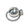 Stainless Steel Chastity Lock Penis Cage Thickened Veil Stable Snap Ring for Men Wear Out Lock Bird SM