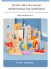 Portable Wooden Toolbox Toy for Kids - Enhances Hand-Eye Coordination with Screws, Nuts, and Disassembly Activities.