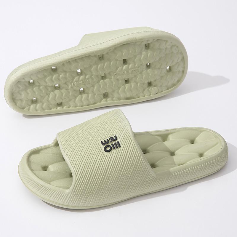 

Утечка, быстросохнущие, тапочки, женские, для ванной, для душа, удобные, нескользящие, парные мужские тапочки 36-37 зелёный