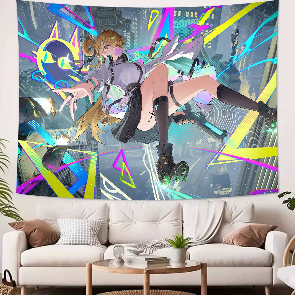 Large Fashion Pretty Hot Girl Lynae Tapestry Decoration Bedroom Dormitory Background Cloth Home Party Living Room Club Tapestry