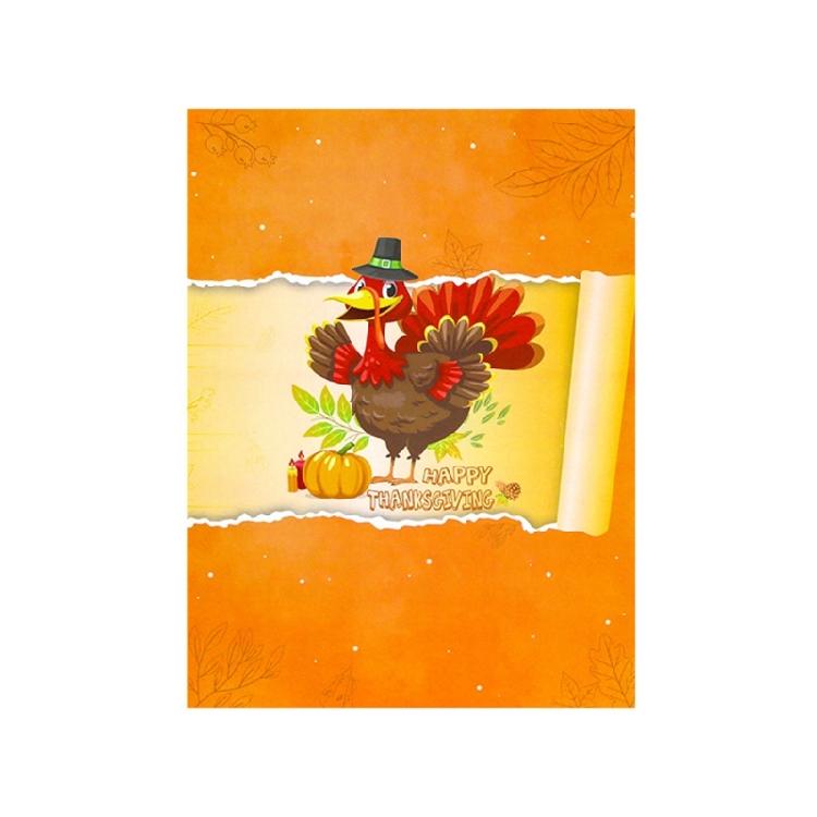 3D Cardstock For Autumn Greeting Thanksgiving Decor For Living Room School Entry