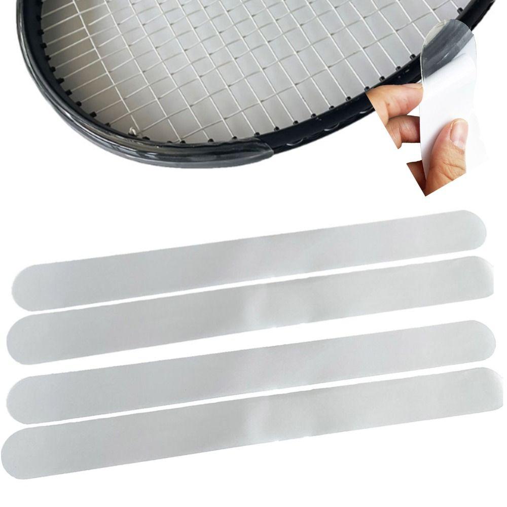 Reduce Impact And Friction Tennis Racket Head Sticker Scratch Prevention Frame Protection Tape
