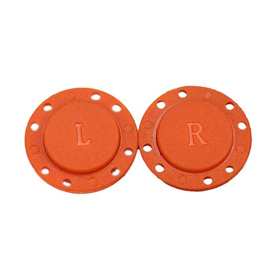 

1 пара магнитных застежек, невидимые 8-отверстия, дизайн, сильные присоски, магнитные пуговицы для одежды для пальто 26 mm оранжевый