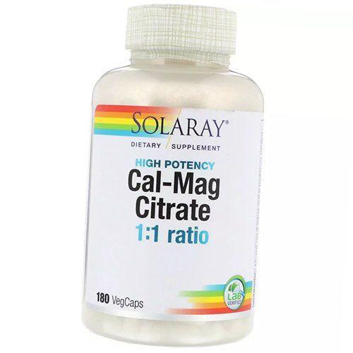 Calcium-Magnesium, hochwirksames Cal-Mag-Citrat, Solaray (36411068)