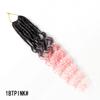 Locs di Dea Ricci Crochet Capelli Locs Morbidi Treccine Sintetiche Estensioni Capelli Stile Bohemien per Donne Nere
