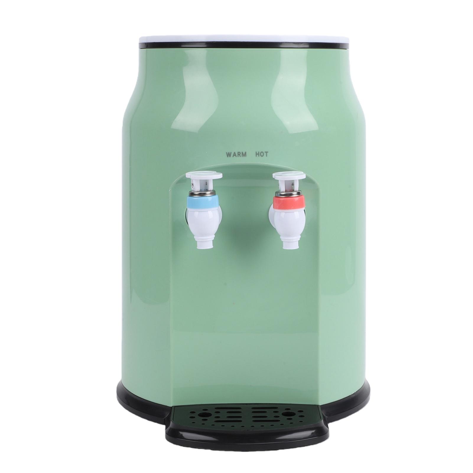 Dispensador de Agua de Encimera para el Hogar Acero Inoxidable 304 Mini Dispensador de Agua para Oficina Dormitorio Cocina Enchufe de EE. UU. L gray