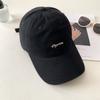 Sunscreen Baseball Cap Korean Style Cotton Hat Fashion Embroidered Letter Cap  Streetwear