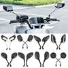 Black Electric Bicycle Rearview Mirror Electric Motorcycle Accessories Electric Bike Accessories