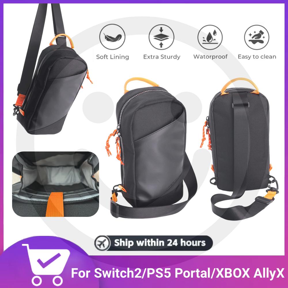 

Travel Sling Crossbody Bag with 8 Game Cartridges Slots Portable Carrying Pouch for Nintendo Switch 2 Game Console & Accessories China Mainland