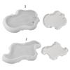 European Style Tray Mold for DIY Crafts Crystal Epoxy Resin Silicone Molds Gypsum Cement Mould Desktop Home Decorations