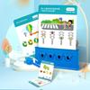 Early Educational Logic Key Thinking Training Matching Game Key Thinking Puzzle Toy Kids