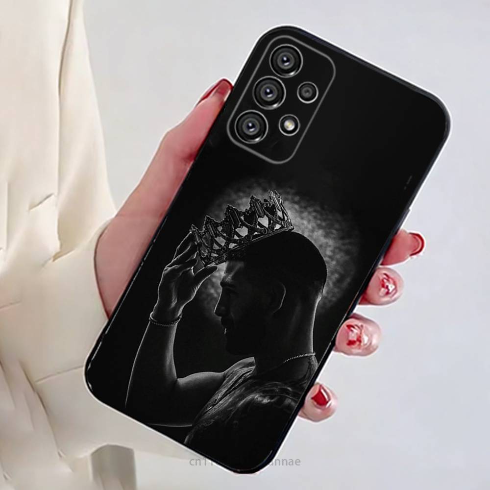 I-Ilia Champion T-Topuria Phone Case For Samsung Galaxy A13,21s,22,31,32,52,53,71,80,A91 Soft Black Shell