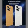 iPhone 15 14 Plus 13 12 Mini 11 Pro Max X XS Max XR 8 7 6 6S Plus Wire Drawing Changing Colour Anti-scratch Back Protective Film Skin Sticker