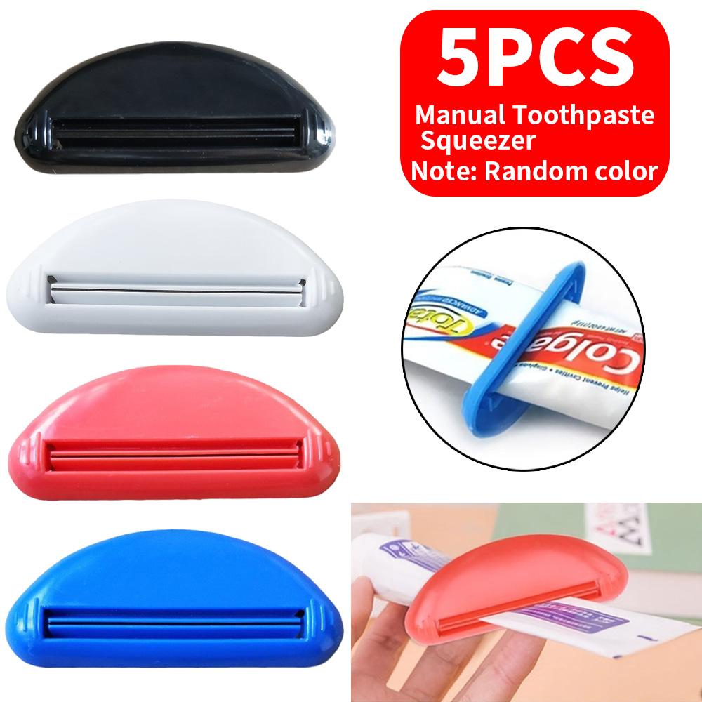 

5 pieces - Manual Toothpaste Squeezer - Essential for Home and Bathroom Toothpaste Squeezers