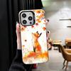 Cartoon Fox Animal Soft Phone Case for iPhone 15 16 17 Pro Max 17Air 16E 14 Plus 13 12 Mini Shockproof Cover Back Shell