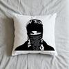 Kissenbezug Weiche Hülle Für Sofa Wohnzimmer Zuhause EsDeeKid Bequem Büro Dekoration Schutzkissen Rebel Hüllen