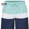 Men Shorts 3D Printing Design Elastic Waist Breathable Quick Dry Stretch Swim Trunks Beach Shorts with Adjustable Drawstring