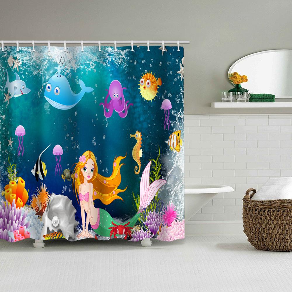 JINRUN Baie îngroșată, perdea impermeabilă, rezistentă la mucegai, perdea de duș, partiție de duș, perdea de duș, perdea de baie fără perforații