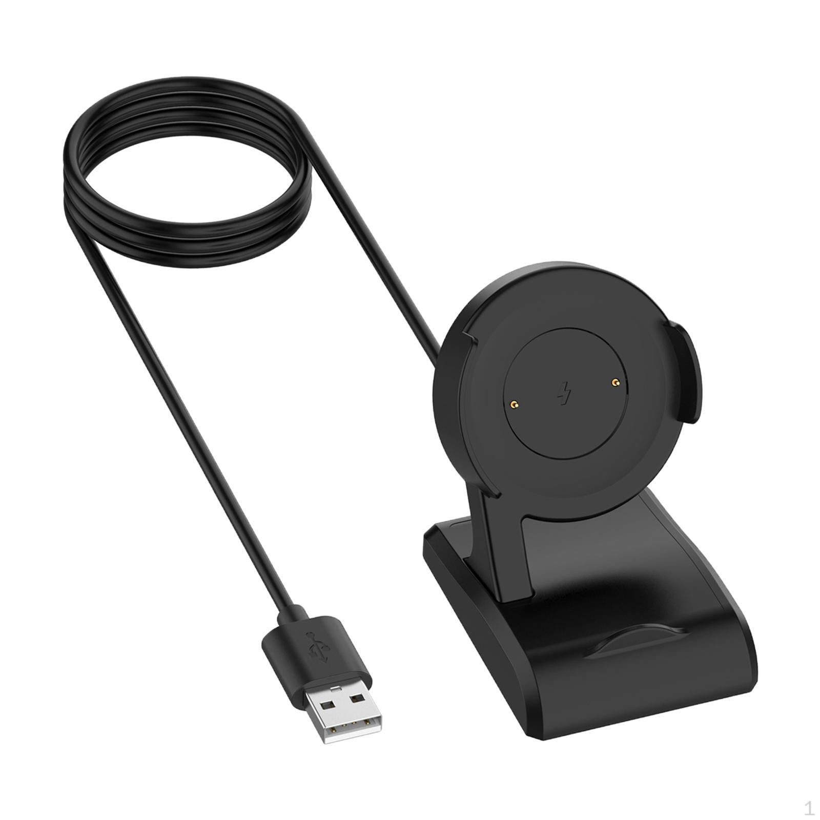 

Зарядное устройство Smart Watch Dock Black Magnetic Professional Accessories 1M USB-шнур Style B