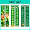 St. St. Patrick's Day Türvorhang-Irischgrünes Banner Perfekte Partydeko!