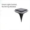 Waterproof Solar Ground Lights Sensor LED Floor Lights Energy Saving Solar Buried Light  Lawn